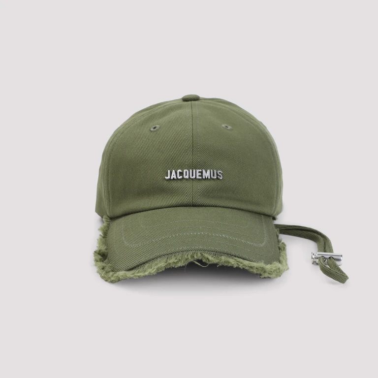 Jacquemus La Chasquette Artichaut Green Cotton Hat - Men