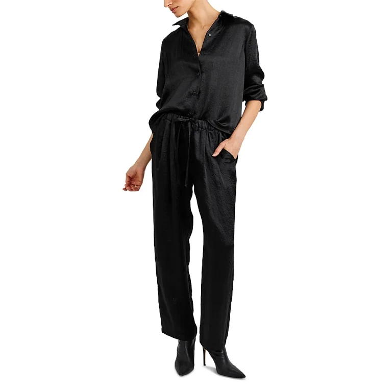 Bella Dahl Textured Pull On Pants