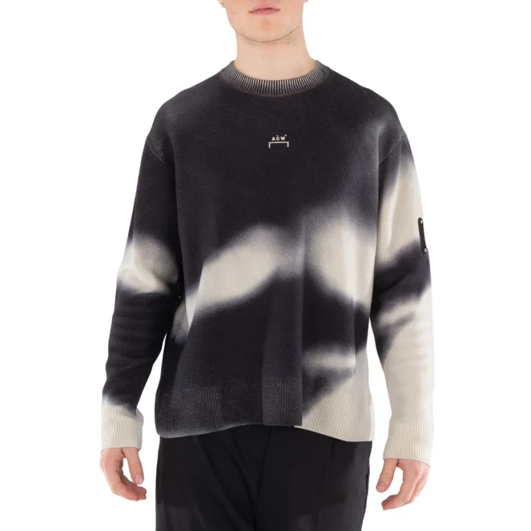 A Cold Wall Gradient Crew Knit Pullover Sweater