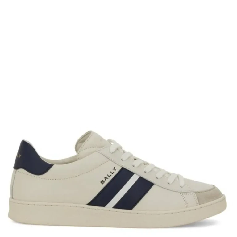 Bally Thiago Low-Top Leather Sneakers