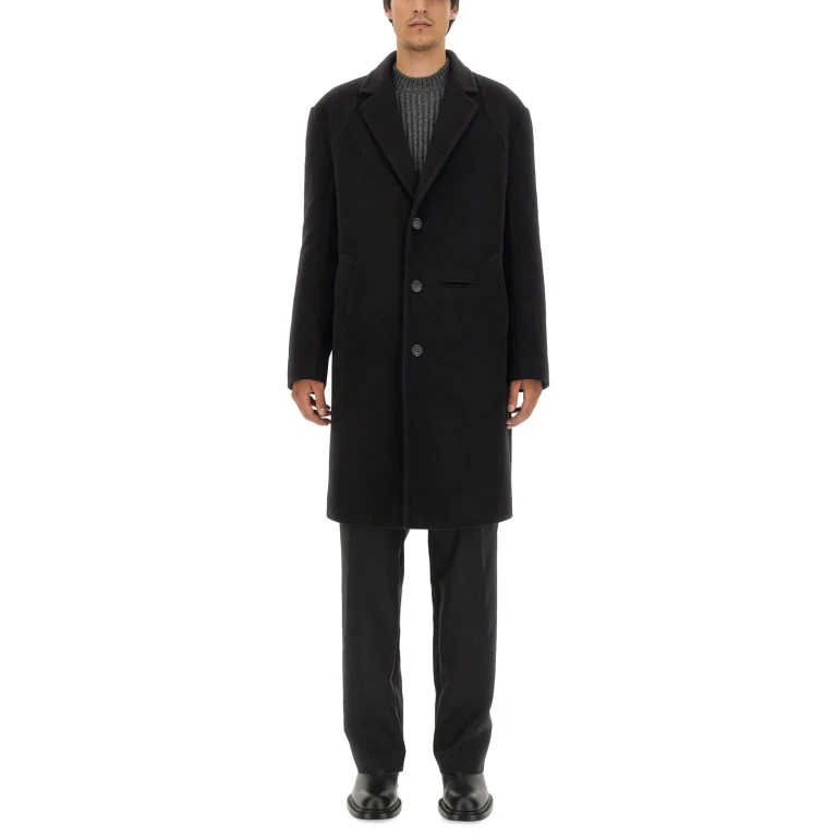 Alexander McQueen Heren Trenchcoat - Zwart