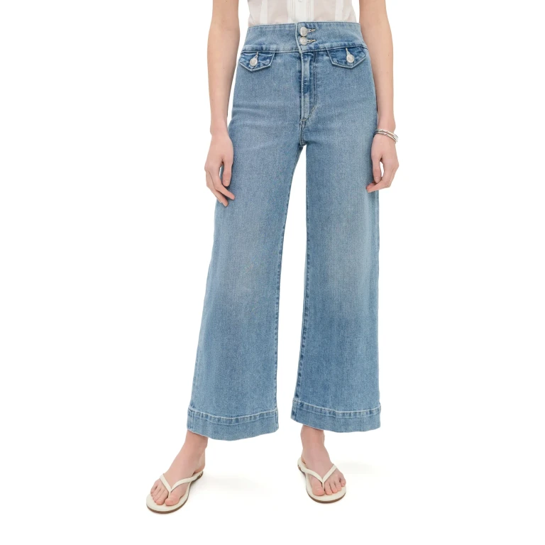 Joe's Jeans The Ellia Wide Leg Ankle Jeans Attraction 23
