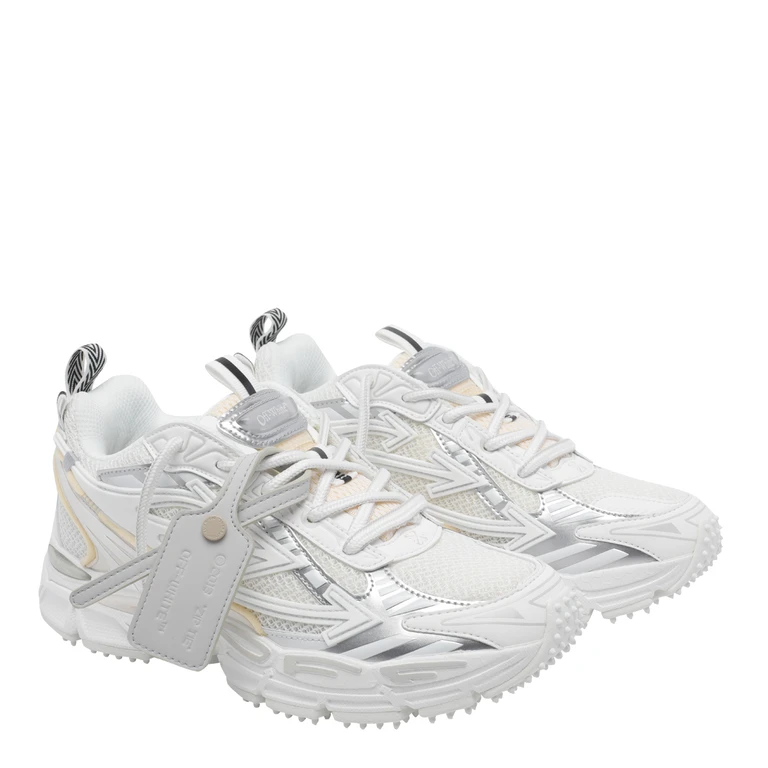 Off-White Off White Sneakers Black Fabric Rubber/rubber Sole - Women