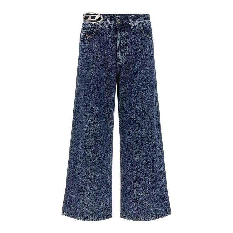 Diesel Jean Droit - Bleu