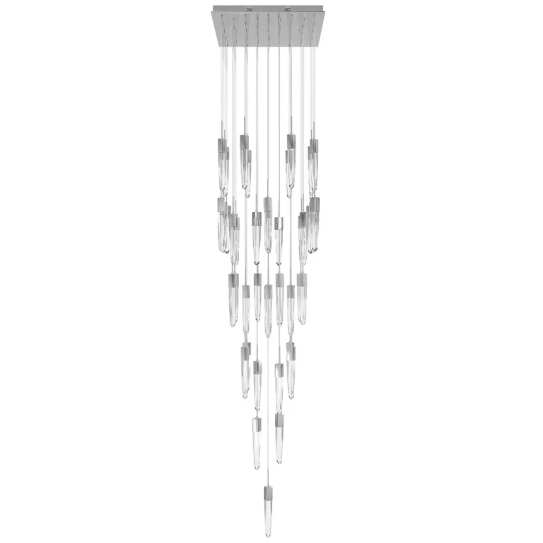 Polished Chrome 41 Light Pendant from the Aspen Collection