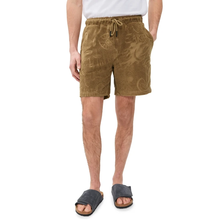 OAS Wendelo Porto Shorts 6.75 Light Brown M