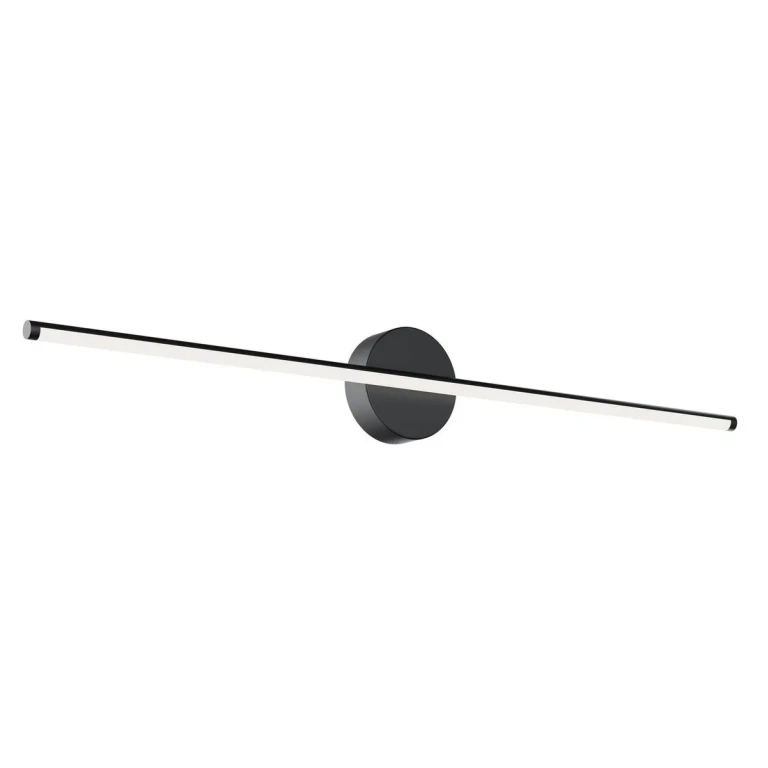 Black LED Bathroom Vanity Light from the Elizabeth Collection