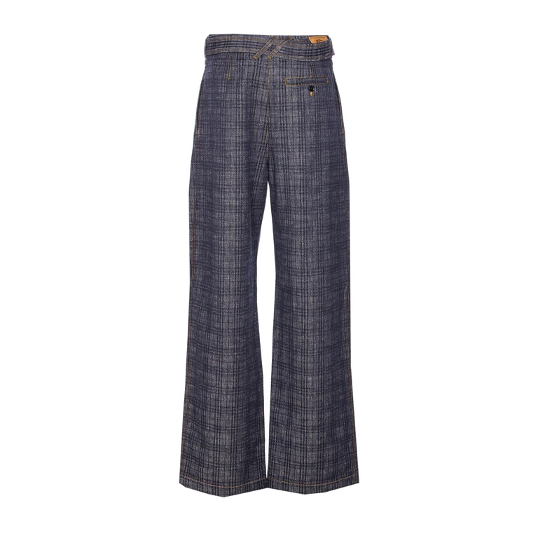 Burberry Check Denim Jeans