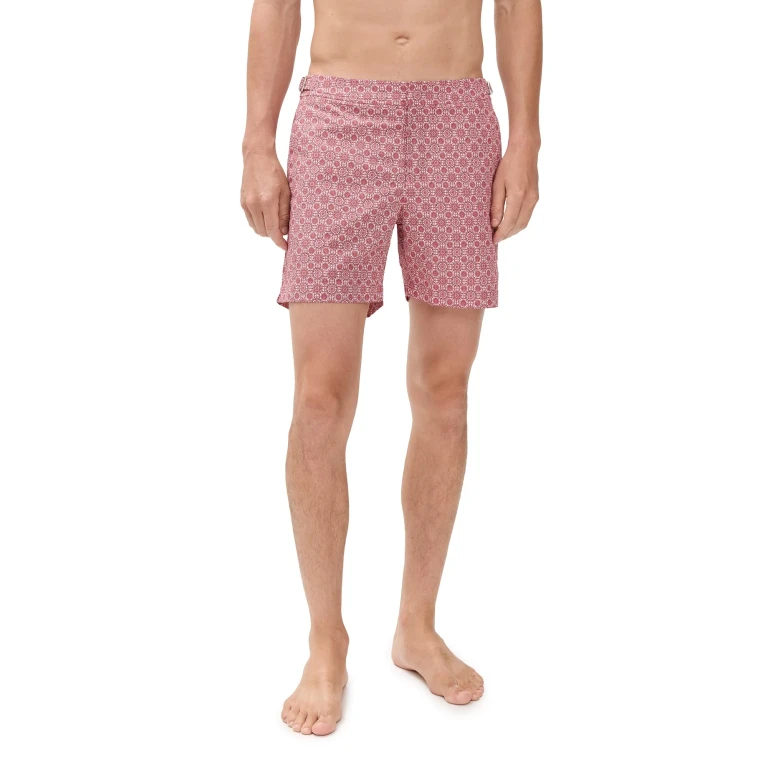 Orlebar Brown Bulldog Alchemy 6 Trunks Dark Ruby 30