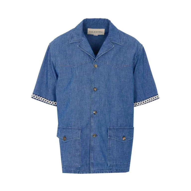 Valentino Garavani Chemise - Bleu