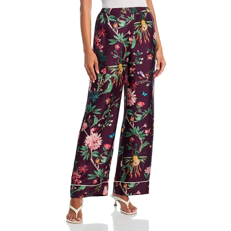 La Double J Silk Pajama Pants