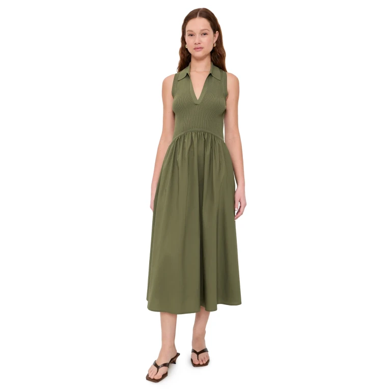 Tanya Taylor Bess Dress Fern M