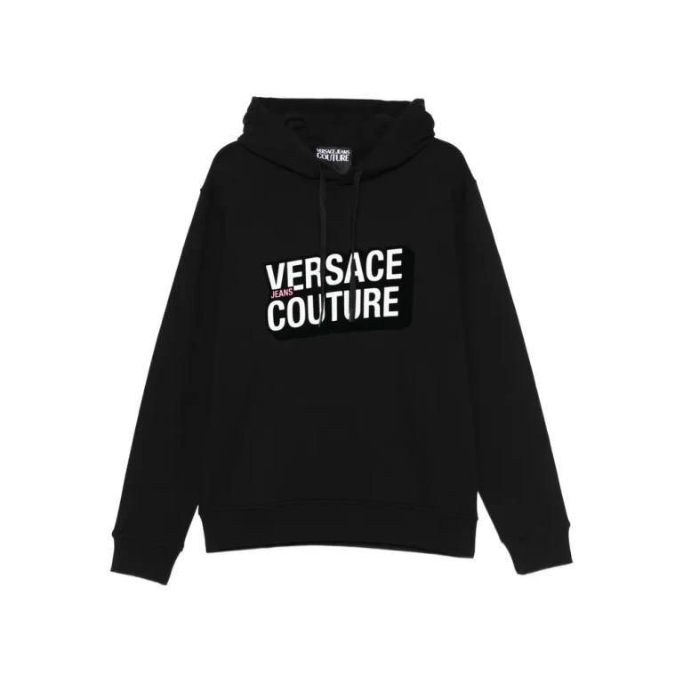 Felpa con cappuccio Versace Jeans Couture con logo