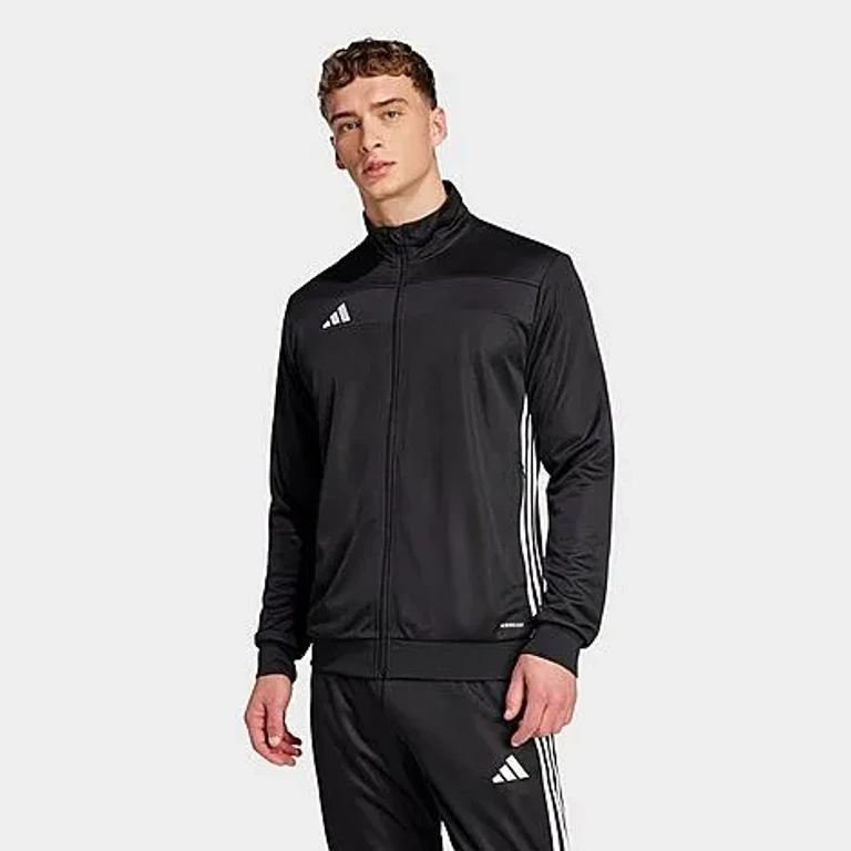 adidas Men's Tiro 25 Essentials Training Jacket in Black/White Size: XS