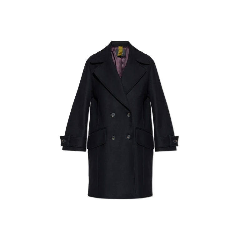 Paul Smith Manteau Au Genou - Noir