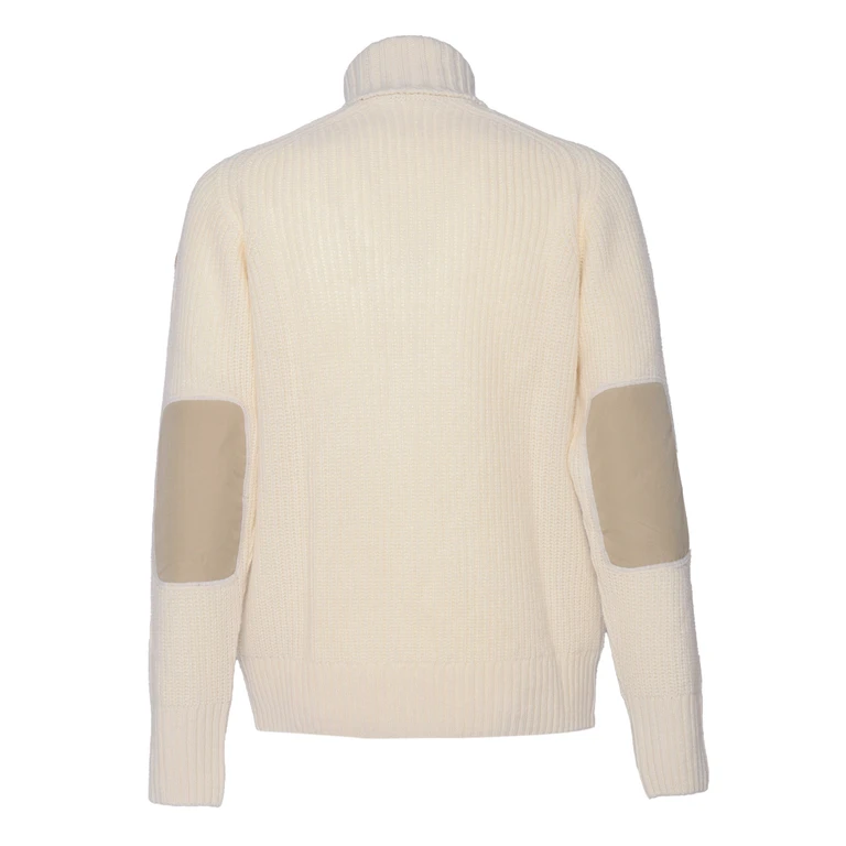Fjallraven Kanken �vik Roller Neck Sweater M - White Crewneck - Men