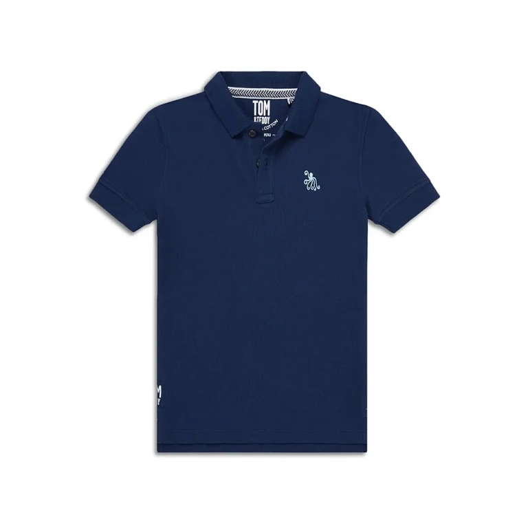Tom & Teddy Boys' Cotton Polo Shirt - Little Kid, Big Kid