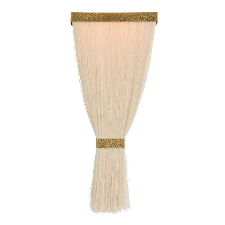 Ivory LED Wall Sconce from the Jenessa Collection