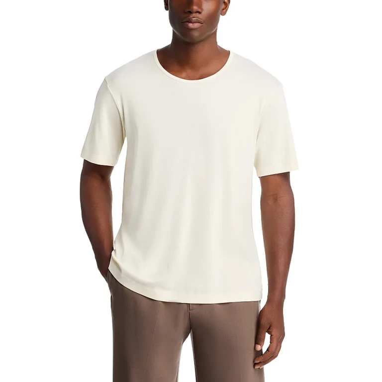 Lemaire Rib U Neck Tee
