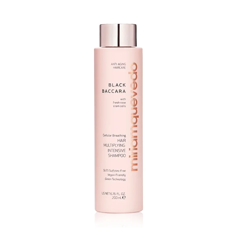 Miriam Quevedo Black Baccara Cellular Breathing Hair Multiplying Intensive Shampoo 6.76 oz.
