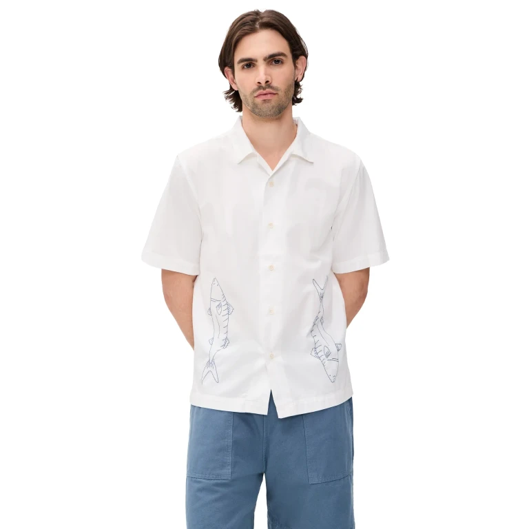 Service Works Mackerel Shirt Off-White M
