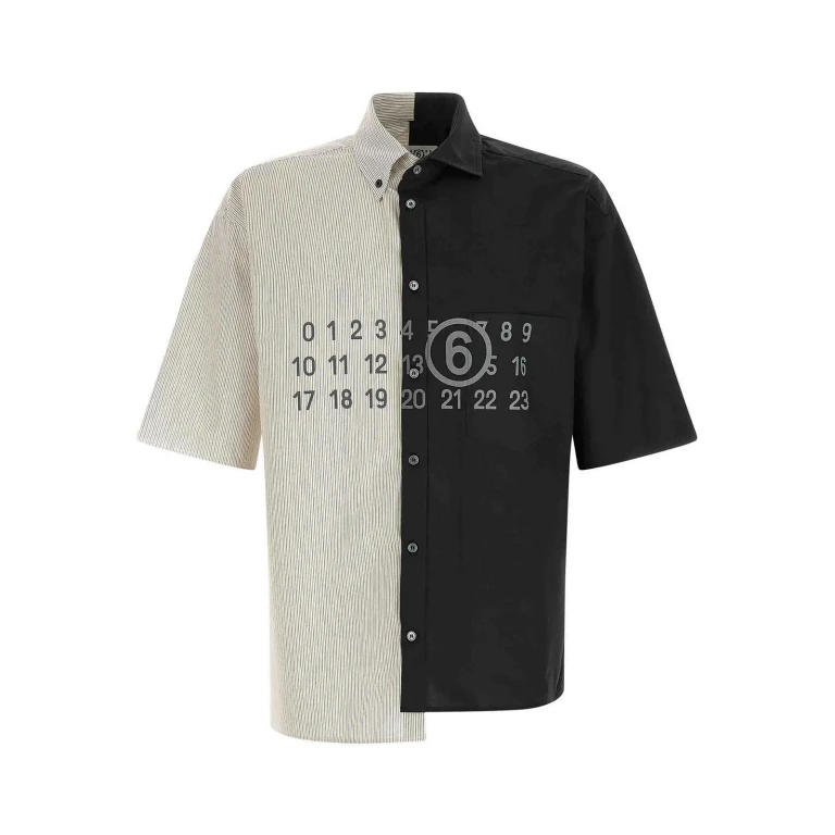 MM6 Maison Margiela Chemise - Noir