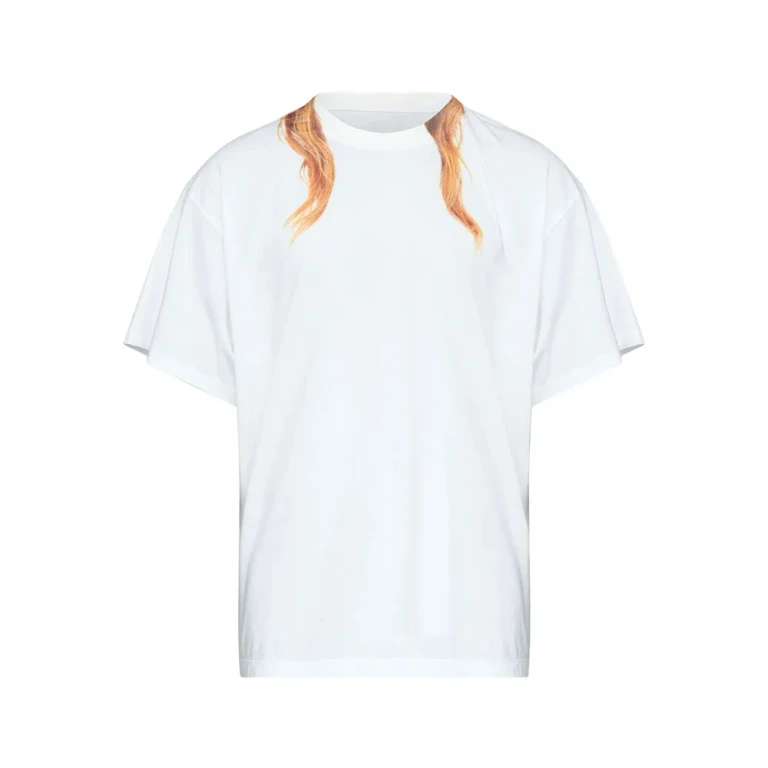Mm6 Maison Margiela Round-neck Printed-detail T-shirt