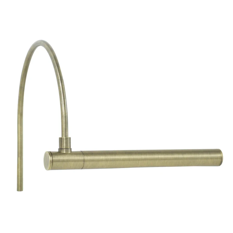 Advent 9" LED Picture Light in Antique Brass