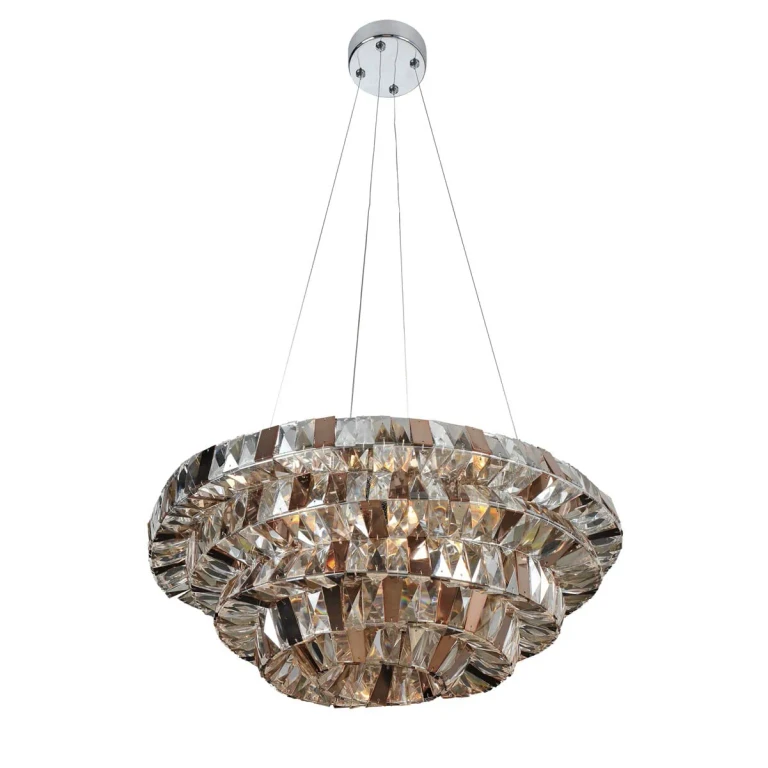 Gehry 8-Light Pendant Light in Chrome