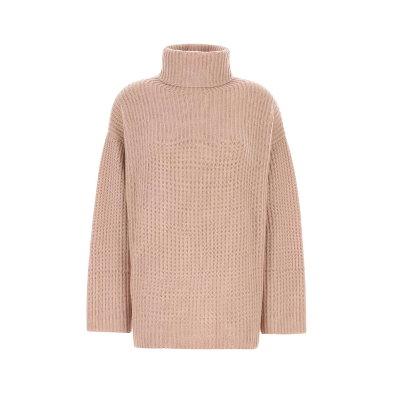 Le Kasha Pink Cashmere Lisbon Sweater Dustypink Exterior: Organic Maglieria - Women