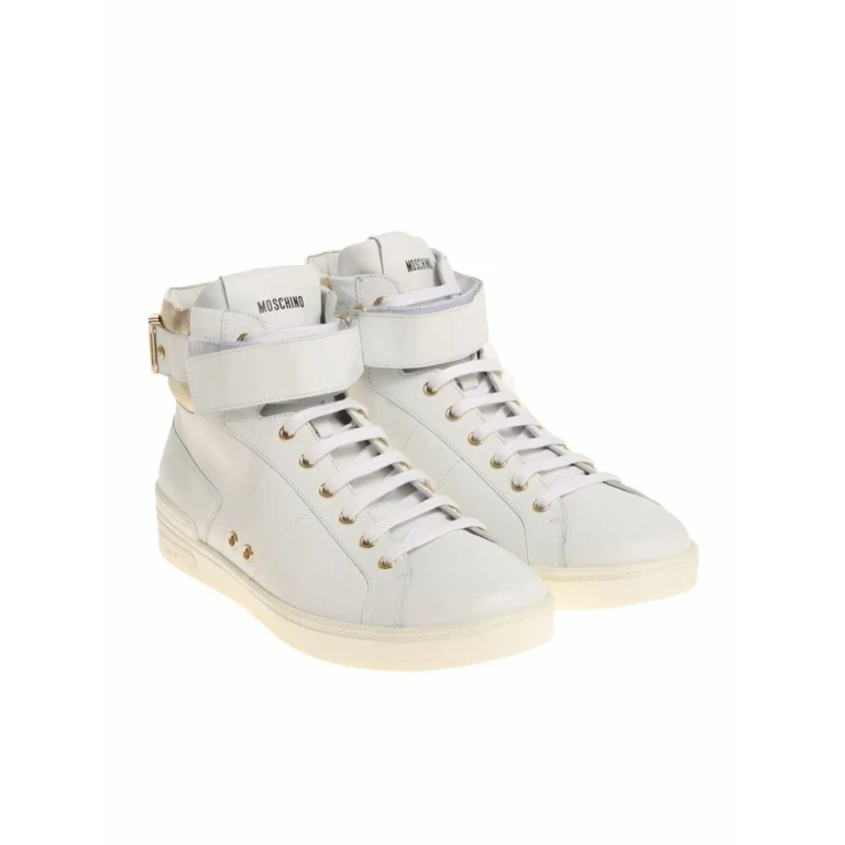 Moschino Baskets - Blanc