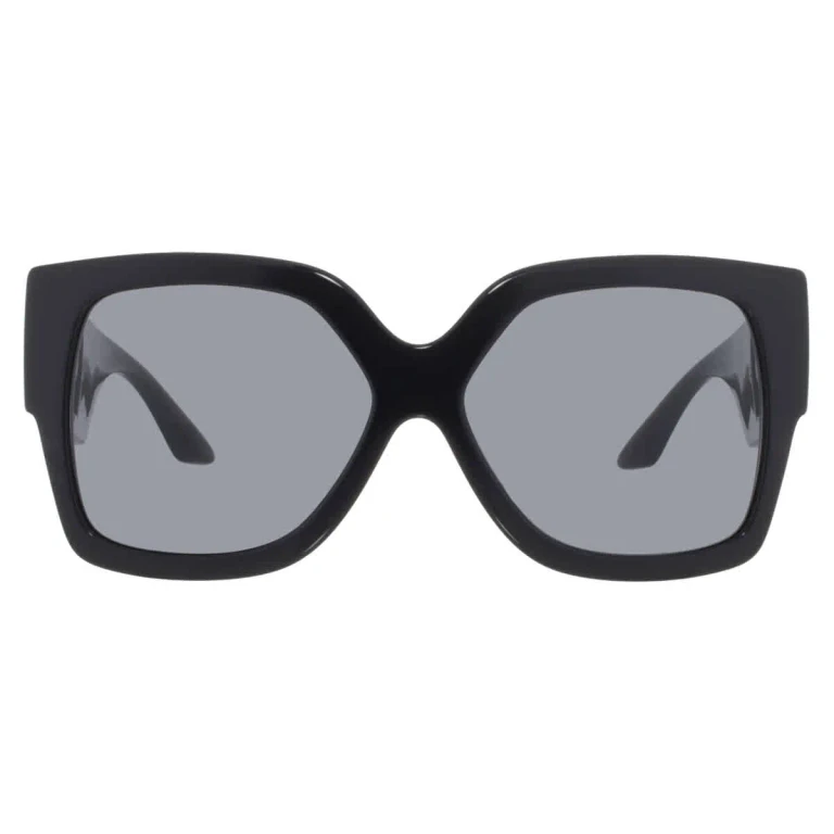 Versace Dark Grey Butterfly Ladies Sunglasses VE4402 GB1/87 59