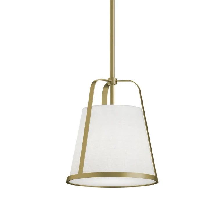 Light Antique Brass Pendant from the Lizzette Collection