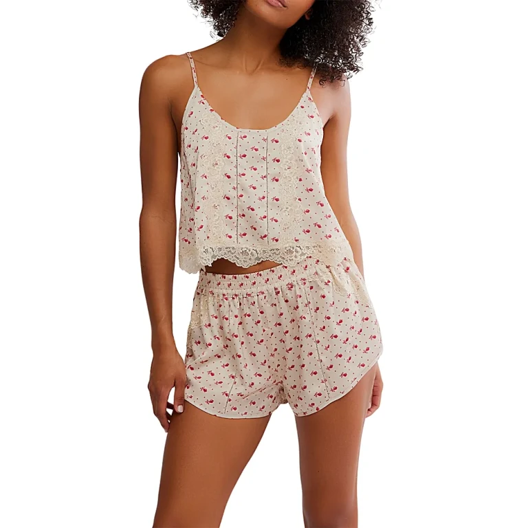 Free People Midnight Muse Printed Pajama Set
