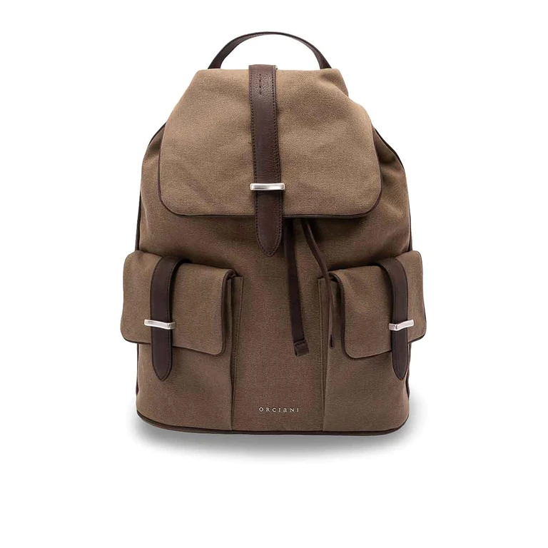 Orciani Sac À Dos - Marron Foncé
