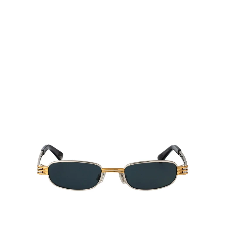 Bottega Veneta Lunettes De Soleil - Argent