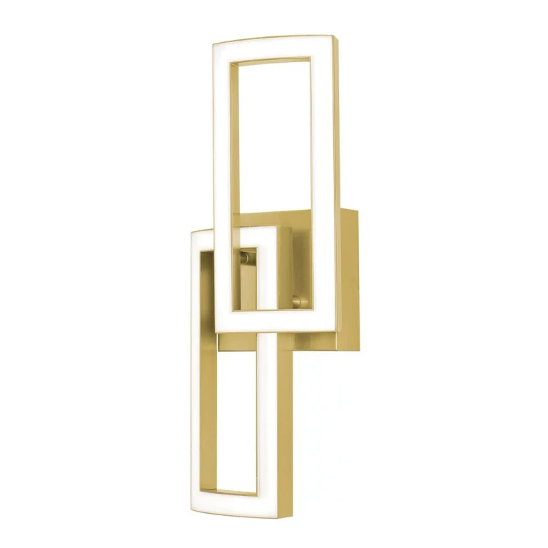Gold LED Wall Sconce from the Sia Collection