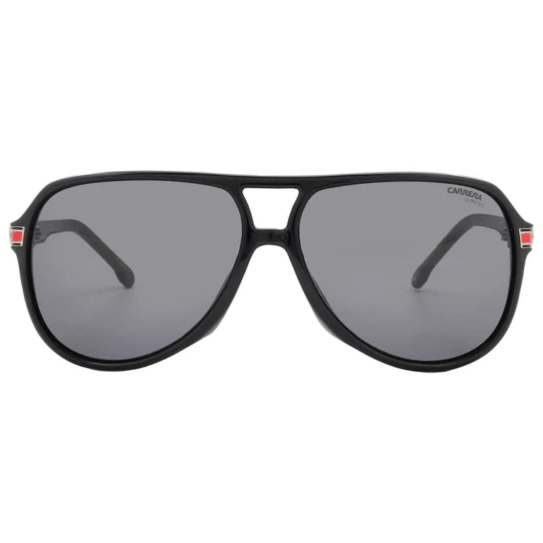 Carrera Grey Pilot Unisex Sunglasses CARRERA 1045/S 0807/IR 61