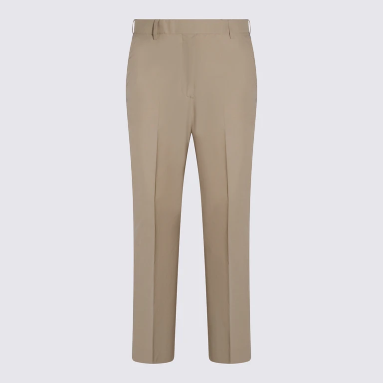 Thom Browne Trousers Beige _co - Women