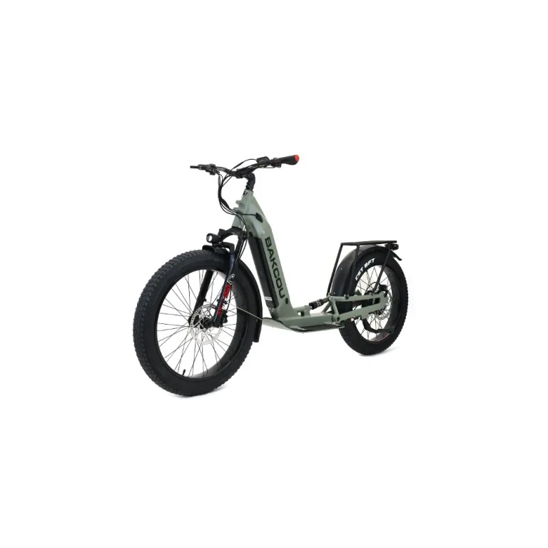Bakcou Grizzly Electric Scooter - Sage Green