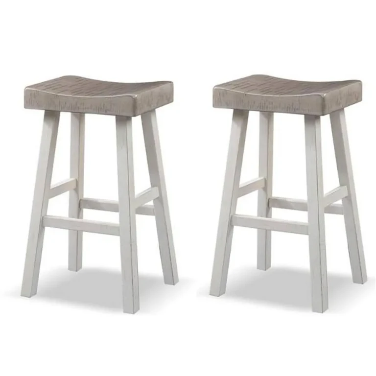 Longley Black Bar Height Stools, Set of 2