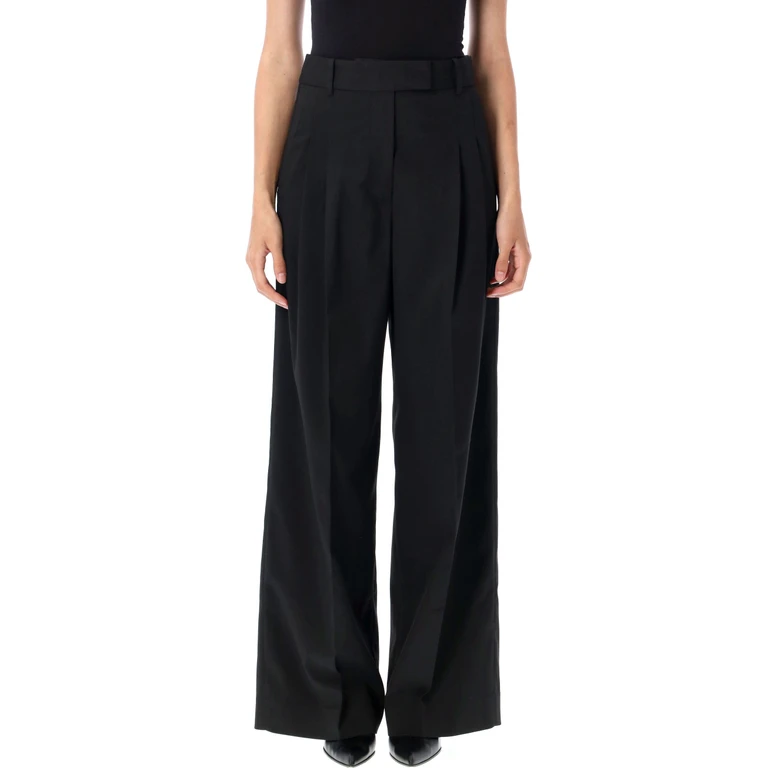 By Malene Birger Cymbaria high-waist trousers Black Polyester Recycled Pant - Women