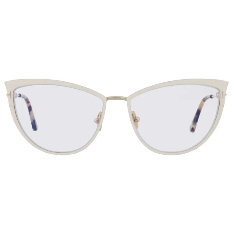 Tom Ford Blue Light Block Cat Eye Ladies Eyeglasses FT5877-B 025 56