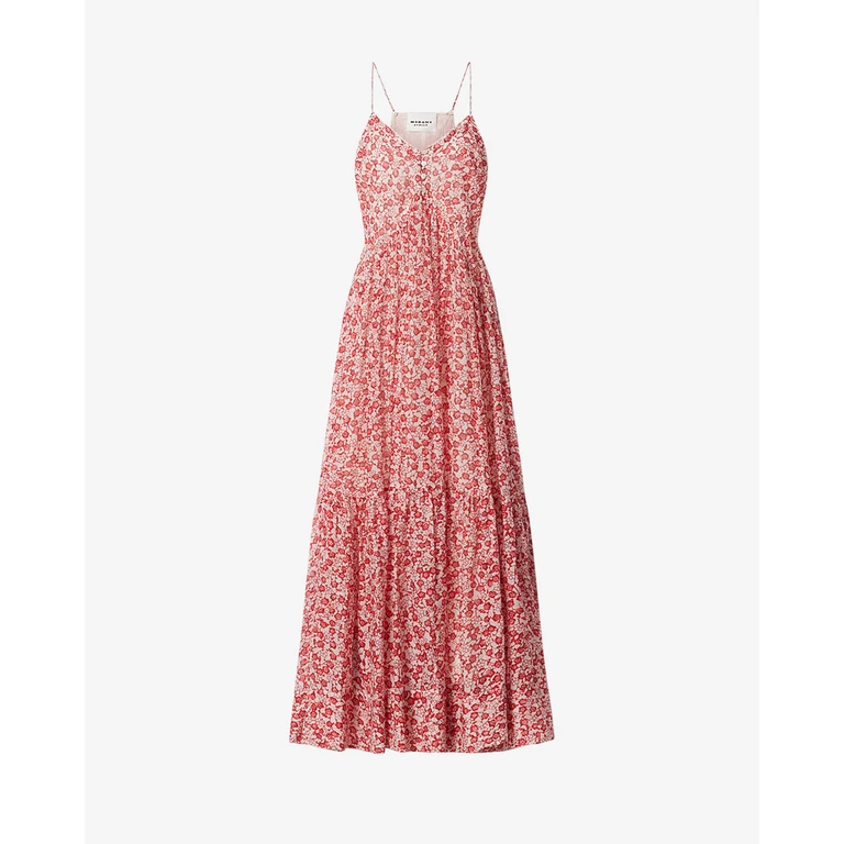 Robe Sabba - Femme - Rouge - Taille34 - Marant Étoile