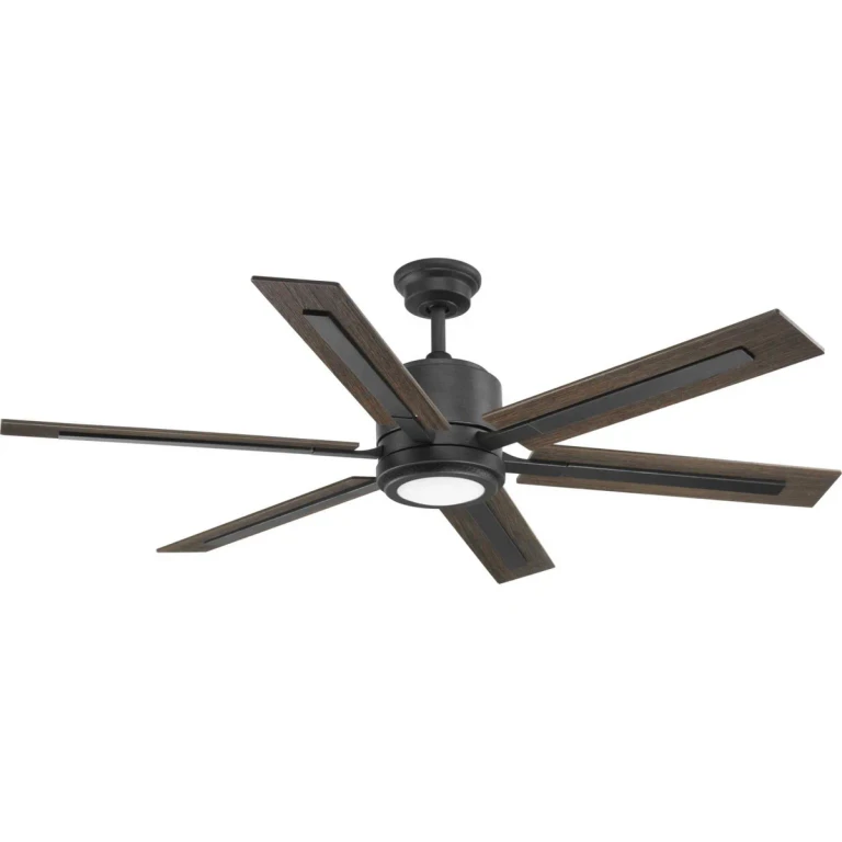 Gilded Iron 60" Ceiling Fan from the Glandon Collection