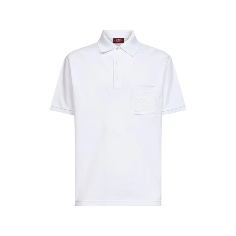 Gucci T-shirts and Polos White Cotton Mix - Men