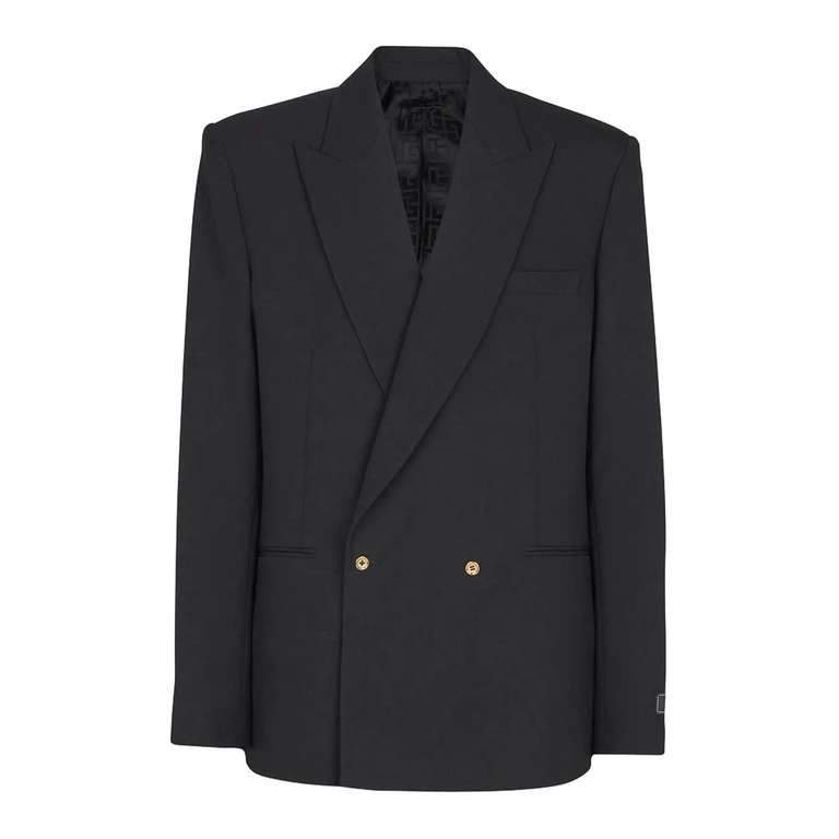 Balmain Double-breasted Wool Blazer