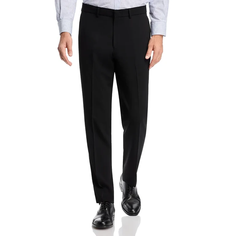 Vince Stretch Wool Slim Fit Suit Pants