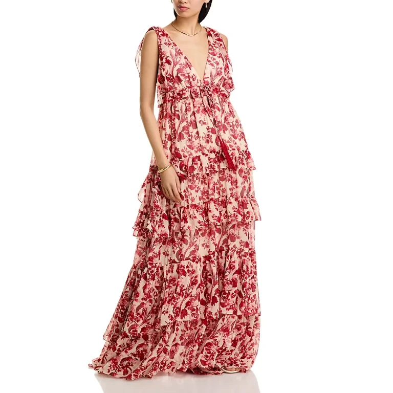 Cinq a Sept Floral Ribbons Omelia Gown
