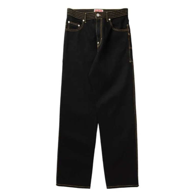 Kenzo Japanese Denim Cargo Jeans